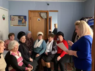 В гостях у сообщества ветеранов