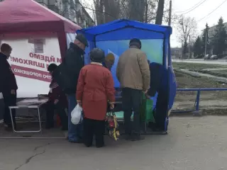 25 марта отрытые общественные приемные и мобильные группы ВО «Батьківщина» снова работали во всех районах Кривого Рога