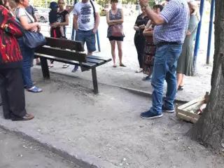 Фаиг Алиев провёл выездную встречу с жильцами дома 9 по улице Криворожстали