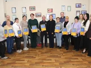 З нагоди Дня працівників ЖКГ та побутового обслуговування населення відбулася урочиста зустріч голови ГО «За рідне місто» Ольги Бабенко.