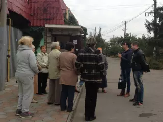 Жители улицы Лавроненко поблагодарили за помощь