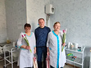 💐Напередодні Міжнародного жіночого дня команда громадської організації «За рідне місто», яку очолює Ольга Бабенко, продовжує вітати активних і небайдужих жінок нашого міста.