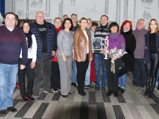 Ольга Бабенко відвідала творчу вітальню «Бо ми родом від сонця і неба» в рамках виставки «Україна і Українці»