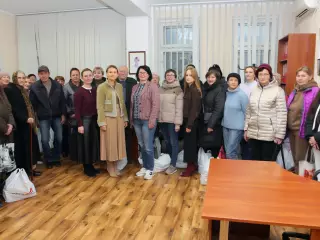 💛💙 Зустріч з новими криворіжцями у громадській приймальні.