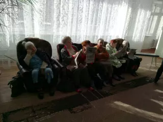 Для посетителей центра социального обслуживания завезена свежая пресса