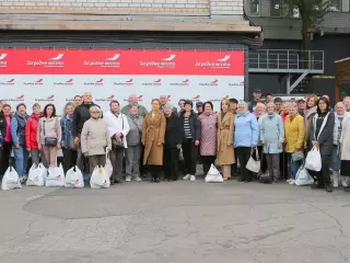 Ольга Бабенко забезпечила продуктовими наборами сім'ї загиблих військовослужбовців, ветеранів війни, пенсіонерів, багатодітні сім'ї та мешканців, які опинилися в складних життєвих обставинах.