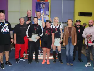 Ольга Бабенко відвідала Кубок України з пауерліфтингу