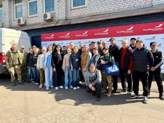 Сьогодні голова ГО «За рідне місто» та БО БФ «Рідна Батьківщина» Ольга Бабенко разом із депутатом Дніпропетровської обласної ради Марія Бабенко отримали чергову гуманітарну допомогу.