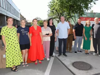 Ольга Бабенко надала вітаміни криворіжцям, що знаходяться в складних життєвих обставинах, напередодні Дня Незалежності України