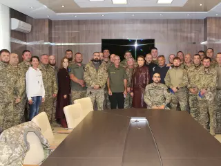 Ольга Бабенко нагородила військовослужбовців з нагоди Дня захисника та захисниці