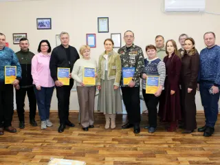 Напередодні Дня вшанування учасників бойових дій на території інших держав, відбулася зустріч голови ГО «За рідне місто» Ольга Бабенко та депутата облради Мария Бабенко