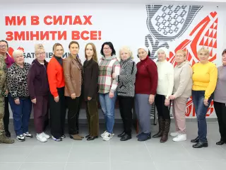 Відбулася зустріч голови Криворізької міської організації ВО «Батьківщина» Ольга Бабенко та депутата Дніпропетровської обласної ради Мария Бабенко з мешканцями Інгулецького району