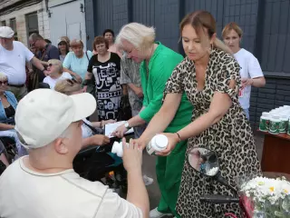 Мешканцям Кривого Рогу, що мають вади зі здоров'ям, надано набори вітамінів