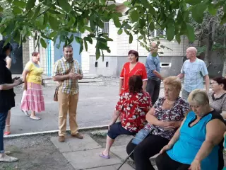 Навстречу избирателям