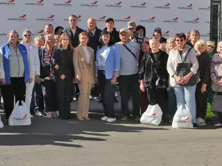 Ольга Бабенко забезпечила продуктовими наборами сім'ї загиблих військовослужбовців, ветеранів війни, пенсіонерів, багатодітні сім'ї та мешканців, які опинилися в складних життєвих обставинах.