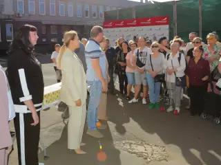 Ольга Бабенко надала гуманітарну допомогу мешканцям міста.