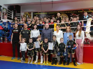 Ольга Бабенко прийняла участь в урочистому відкритті змагань з Кунгфу серед дітей, юнаків, юніорів та дорослих, що проводився в м. Кривому Розі