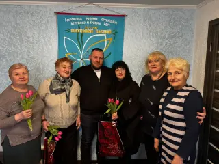 🌷 З нагоди наближення Міжнародного жіночого дня ГО «За рідне місто», яку очолює Ольга Бабенко, продовжує добру традицію святкових зустрічей і привітань.