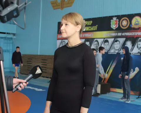 Спорт с характером. Ольга Бабенко – на открытии турнира по греко-римской борьбе