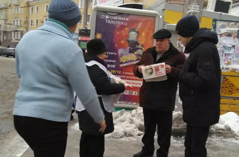 26 декабря во всех районах Кривого Рога работали мобильные группы ВО «Батьківщина»