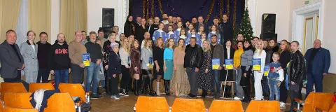 Ольга Бабенко організувала святковий концерт для волонтерів міста