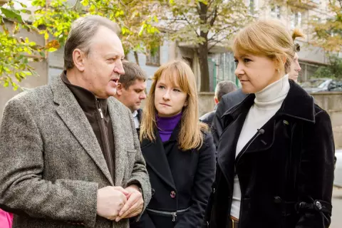 Ольга Бабенко зустрілася з мешканцями вул. Української