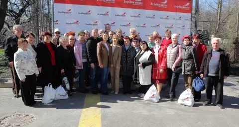 Надано гуманітарну допомогу членам Центрально-Міської ради ветеранів