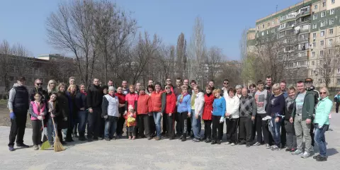 Ольга Бабенко: «Суботники - це прояв турботи і любові до рідного міста»