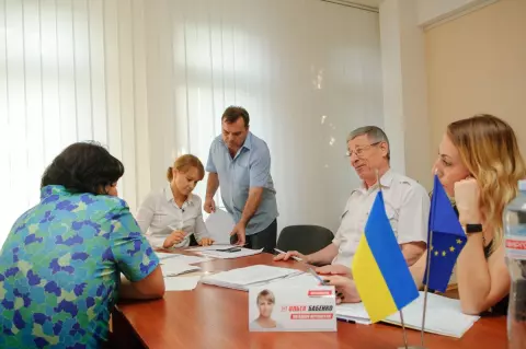 Ольга Бабенко провела прийом громадян у Міської організації ВО «Батьківщини»